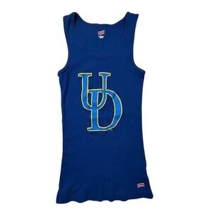 Soffe Men's Blue Athletic Tank Top Size L Sleeveless University of Delaware